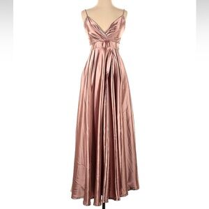 Windsor cocktail/formal pink satin dress